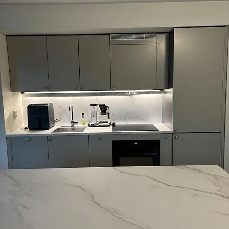Penthouse In Trondheim, Solsiden شقة